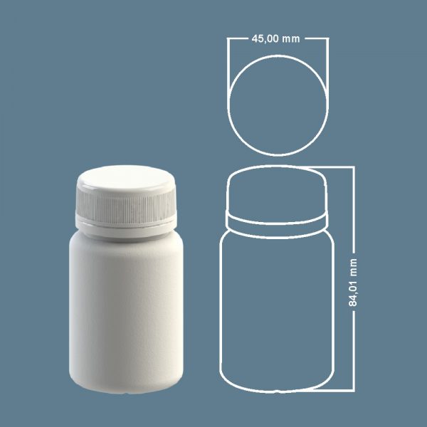 Capsule Seal Bottle 80 ml