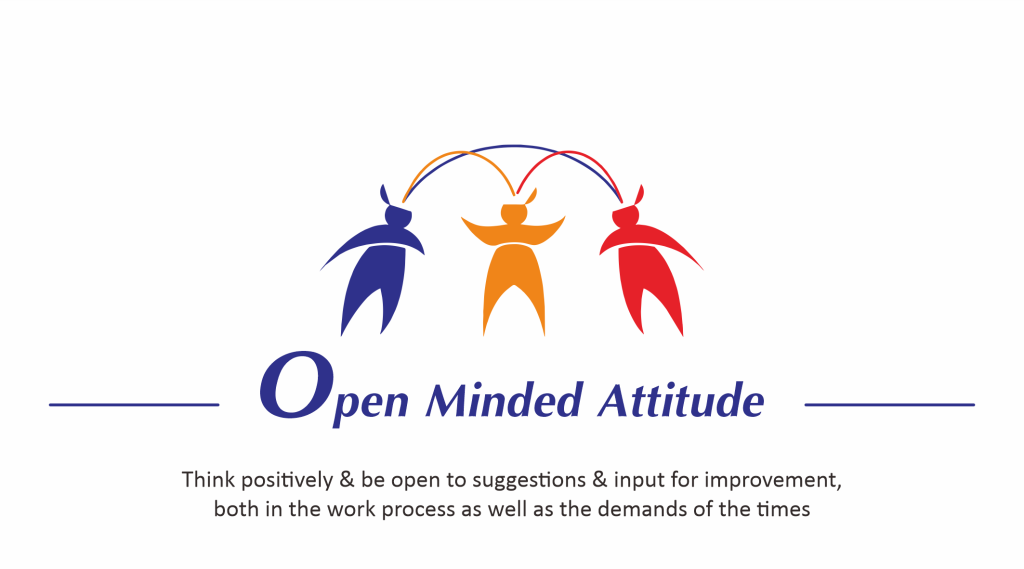 Open Minded Attitude