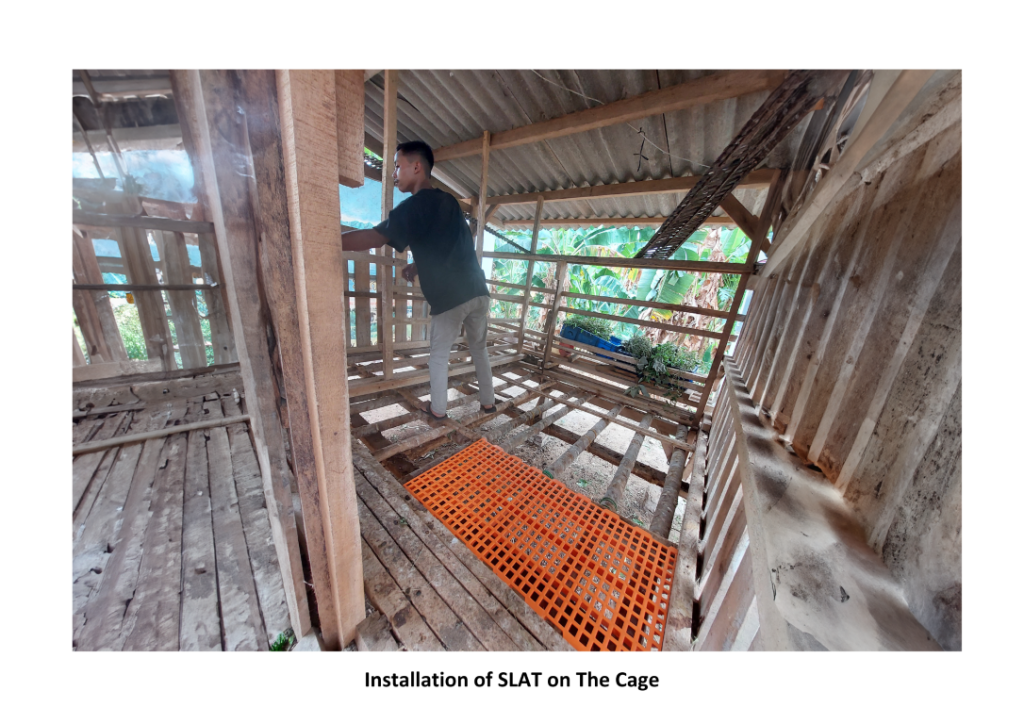 Installation of SLAT on The Cage